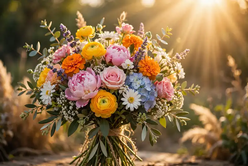 Happy birthday friend blessings flowers