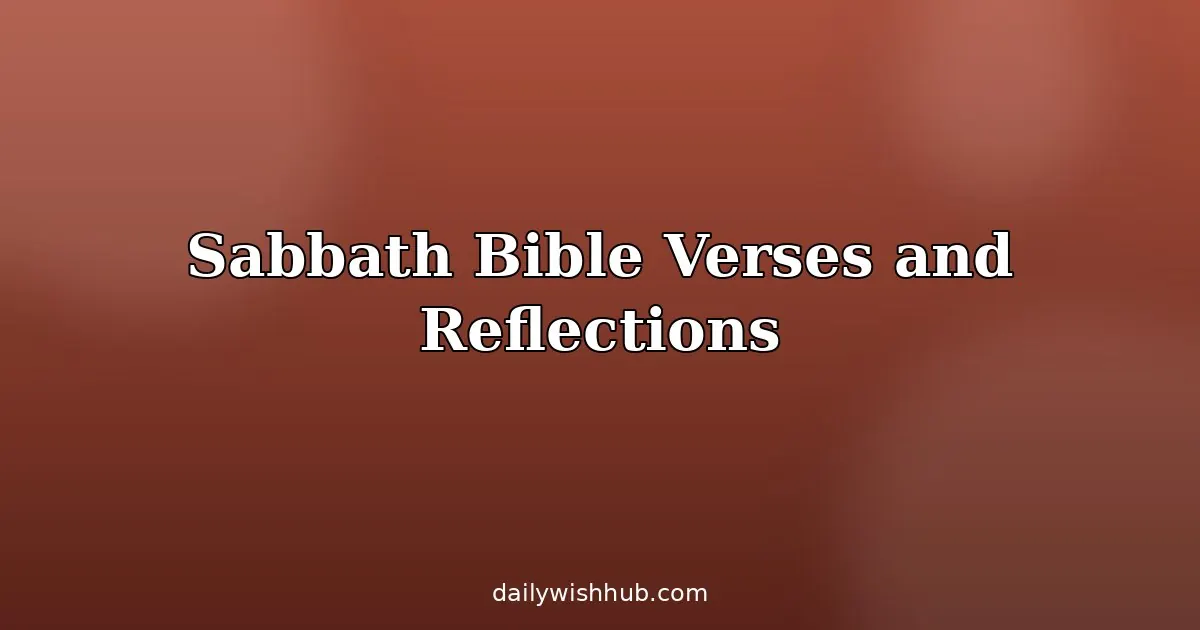 Sabbath Blessings Images